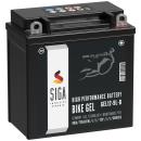 SIGA Bike GEL Motorradbatterie 9Ah 12V